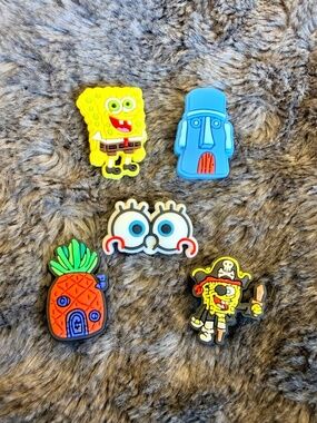 SpongeBob Jibbitz, Croc Charms - Set # 34